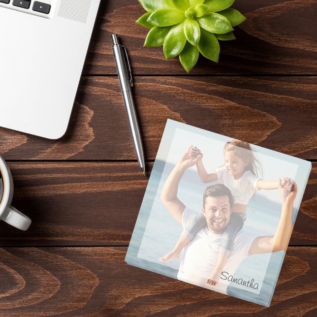 Bloco De Notas Foto Personalizada com Nome Customizado  (Criador carregado)