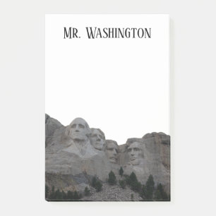 Bloco De Notas Foto personalizada do Monte Rushmore