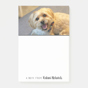 Bloco De Notas Foto superior personalizada