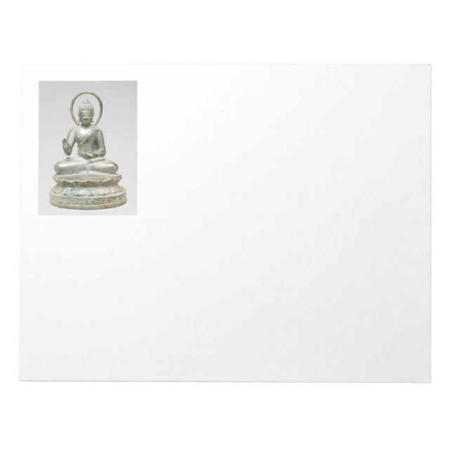 Bloco De Notas Fotografia de Belas Artes Silver Buddha (Frente)