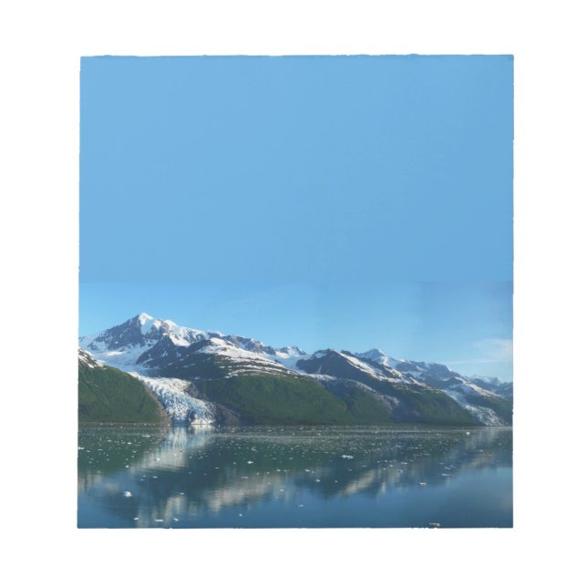 Bloco De Notas Fotografia de College Fjord II, bela Alasca (Frente)