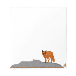 Bloco De Notas 🦊 Fox on the Rock Notebook / Notepad