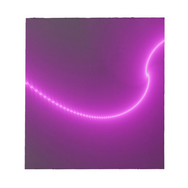 Bloco de Notas Fractal Choque Elétrico (Frente)