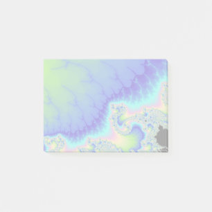 Bloco De Notas Fractal da costa azul