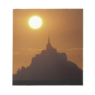 Bloco De Notas França, Normandia. Mont Saint Michele