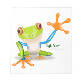 Bloco De Notas Freddie Frog "Quatro Altos"