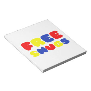 BLOCO DE NOTAS FREE SNUGS