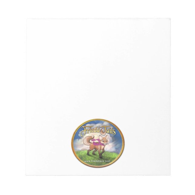 bloco de notas Frieda Tails (Frente)