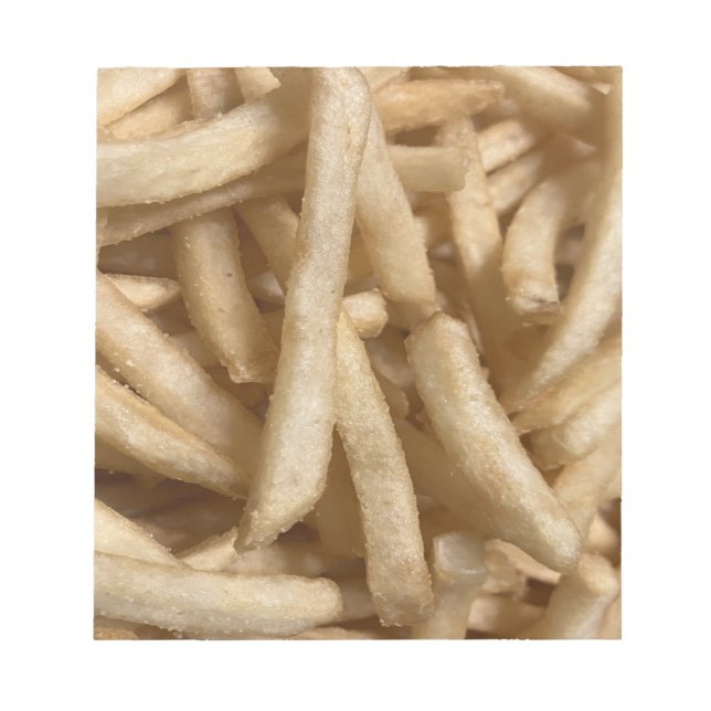 Bloco De Notas Fries franceses (Frente)