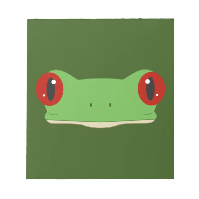 Bloco De Notas Frog Face (Frente)