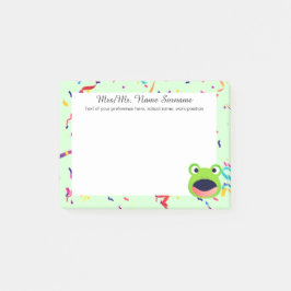 Bloco De Notas Froggy Colorful Confetti