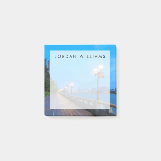 Bloco De Notas Fronteira de água da cidade de Guangzhou (Frente)