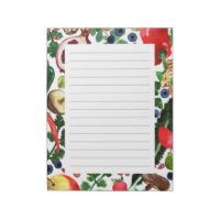 FRUTA PERSONALIZADA Veggie Watercolor Border List