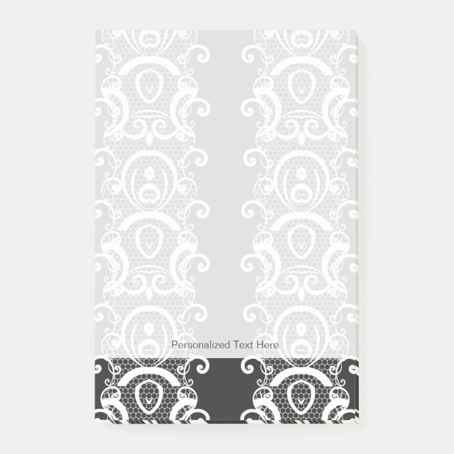 Bloco De Notas Fundo 1 do laço (Frente)