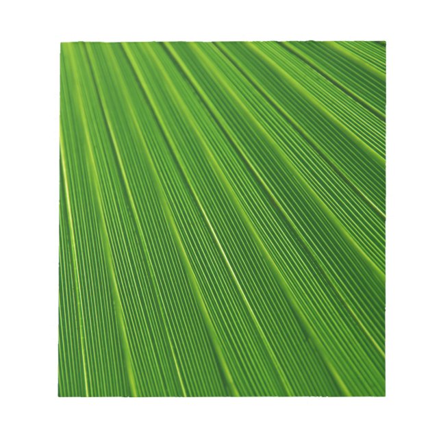 Bloco De Notas Fundo Abstrato Verde (Frente)