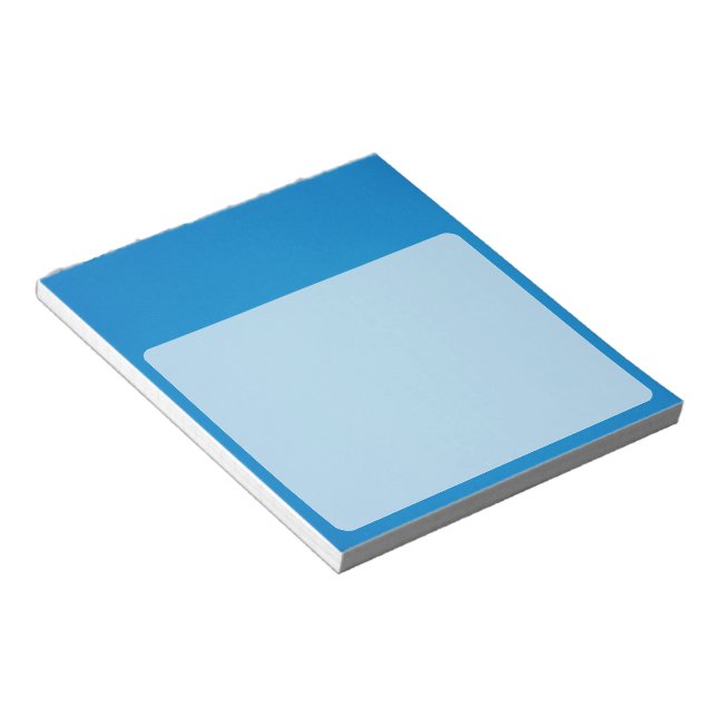 Bloco De Notas Fundo Azul Brilhante Granulado (Inclinado)