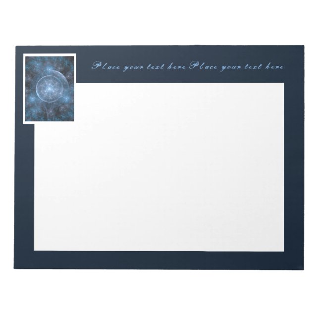 Bloco De Notas Fundo Cosmos 001 (Frente)