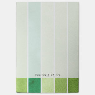 Bloco De Notas fundo da aquarela do excelente verde - aquarela