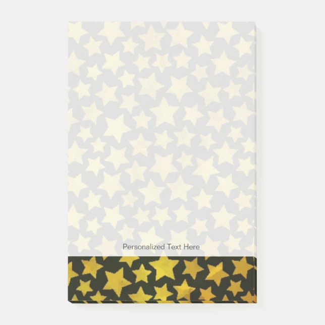 Bloco De Notas Fundo da estrela (Frente)