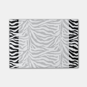 Bloco De Notas Fundo Da Pele Zebra (Adicionar Cor De Fundo)