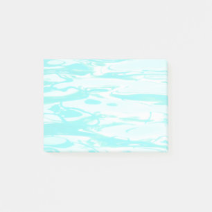 Bloco De Notas Fundo de Abstrato de Água Piscina da Verde Aqua