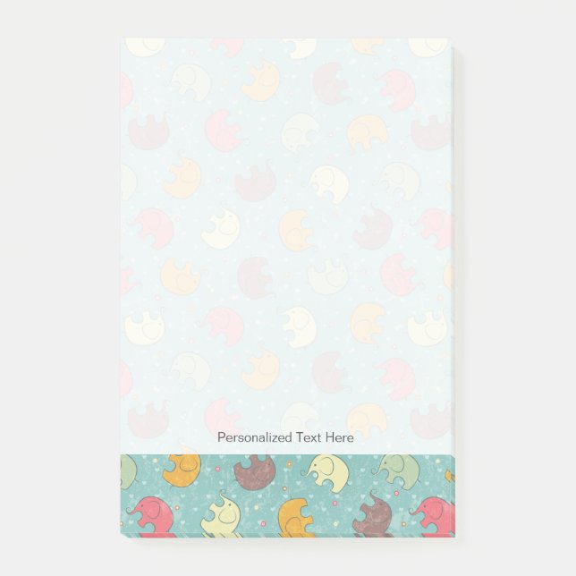 Bloco De Notas fundo do bebê (Frente)