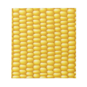 Bloco De Notas Fundo do Cob do Corn