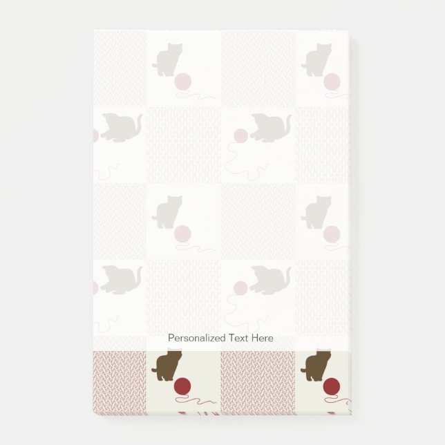 Bloco De Notas Fundo do Kittens (Frente)