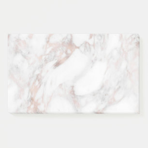 Bloco De Notas Fundo Elegante rosa Marble Trendy Modelo