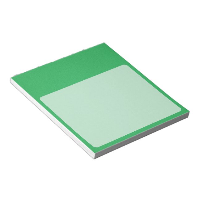 Bloco De Notas Fundo Granulado Verde Tendência (Inclinado)