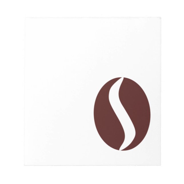 Bloco De Notas Funky Coffee Bean (Frente)