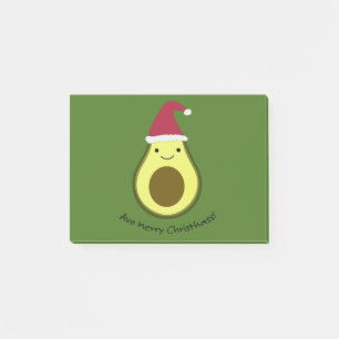 Bloco De Notas Funny Avo Feliz Christhass Avocado Pun