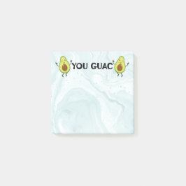 Bloco De Notas Funny Notes | Cute Sticky Notes | You Guac Avocado