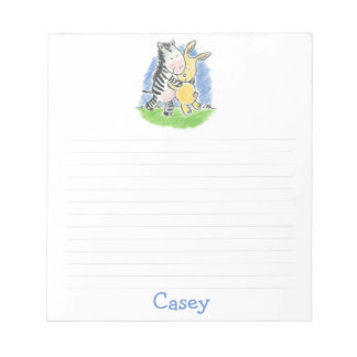 Bloco De Notas Furry Friends Hugs Note Pad