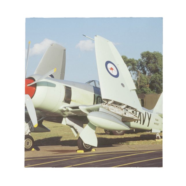 Bloco De Notas Fury Hawker Sea na CAF, Minnesota Wing, na (Frente)