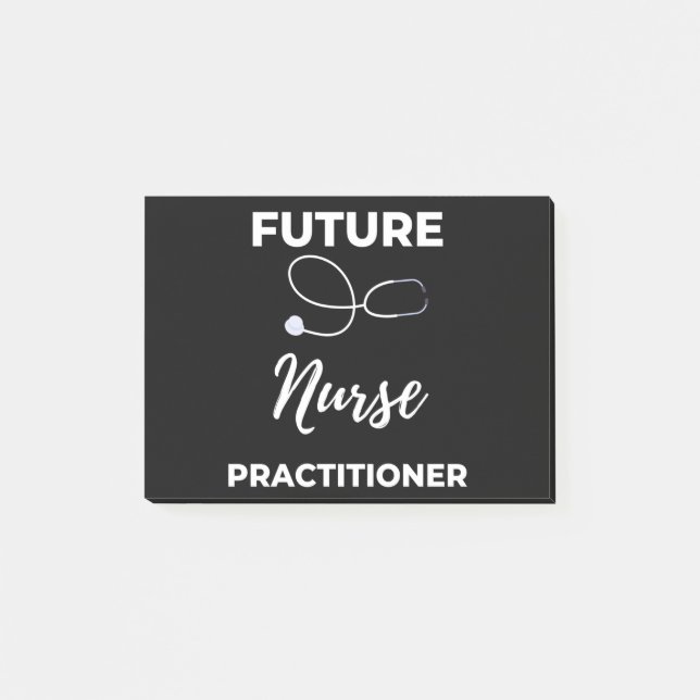 Bloco De Notas Future Nurse Practitioner (Frente)
