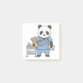 Bloco De Notas Future RN Panda: Adorable Medical Student
