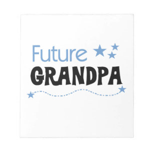 Bloco De Notas Futuros Camisetas e presentes do avô