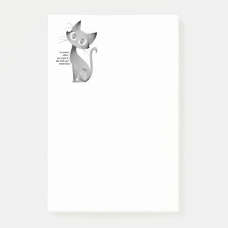 Bloco De Notas Gabinete do chat au count langoureux