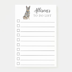 Bloco De Notas Gado Australiano Personalizado Para Fazer Lista
