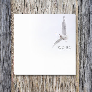 Bloco De Notas Gaivota inspirador animal engraçada - você obtev