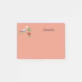 Bloco De Notas Galah Cockatoo personalizado 4x3
