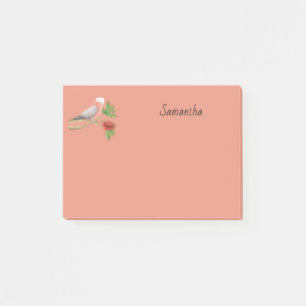 Bloco De Notas Galah Cockatoo personalizado 4x3
