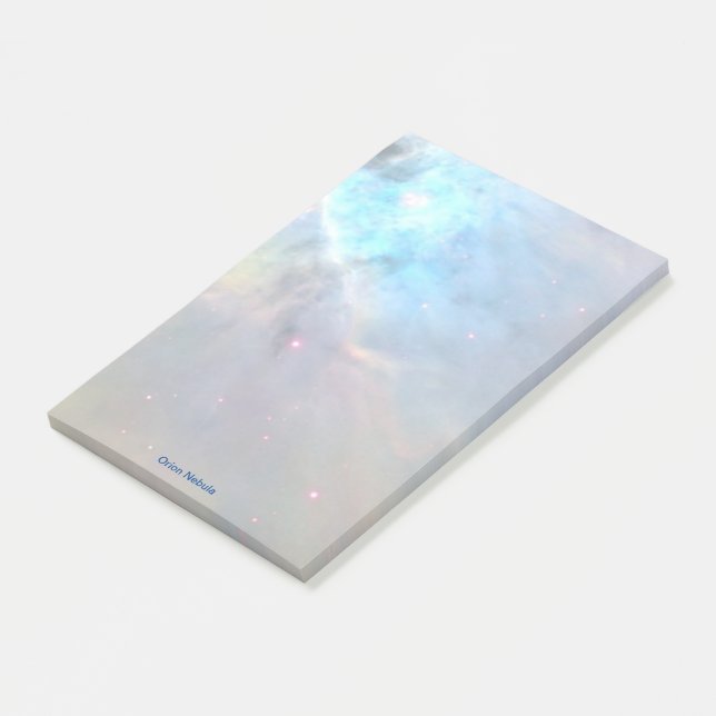 Bloco De Notas Galáxia Espacial Orion Nebula (Inclinado)