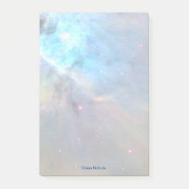 Bloco De Notas Galáxia Espacial Orion Nebula