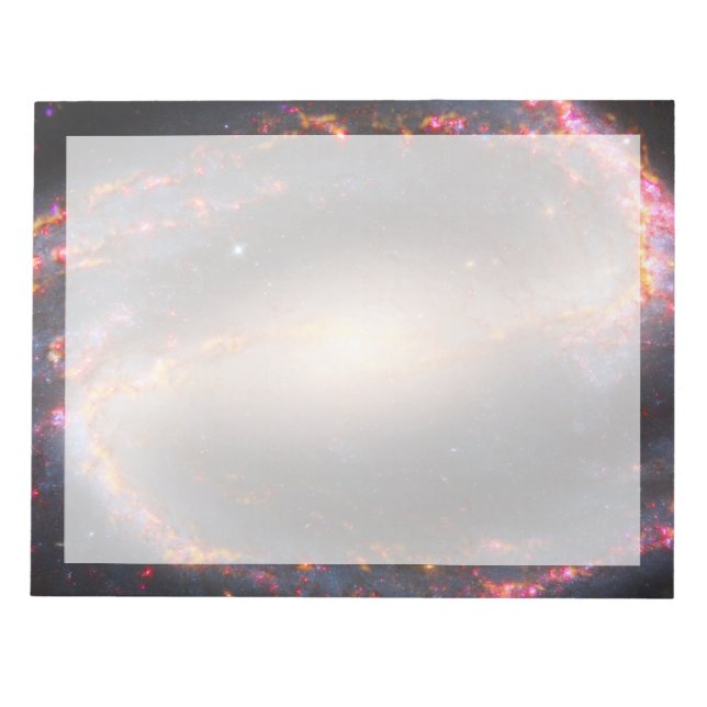 Bloco De Notas Galáxia Espiral Ngc 1300. (Frente)