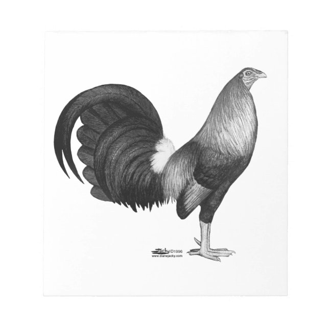 Bloco De Notas Gamecock Red Hatch (Frente)