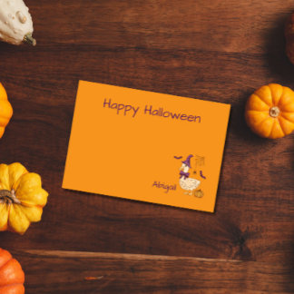 Bloco De Notas Ganso de Halloween bonito