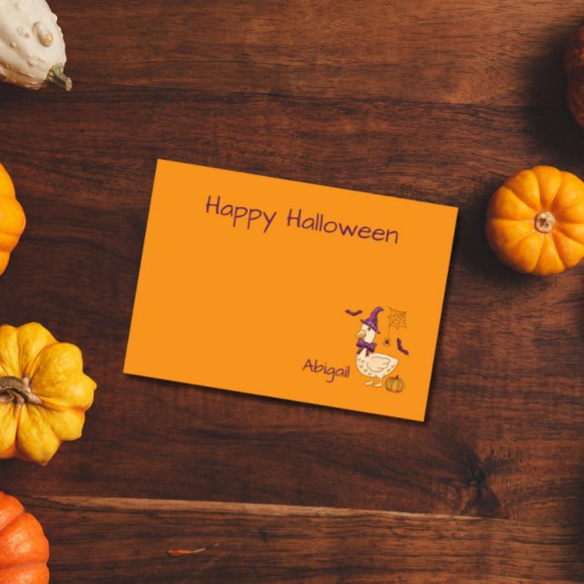 Bloco De Notas Ganso de Halloween Fofo (Criador carregado)