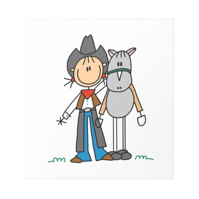 Bloco De Notas Garota com camisetas e presentes (Frente)